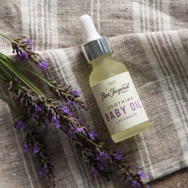 lavender baby oil with lavender 