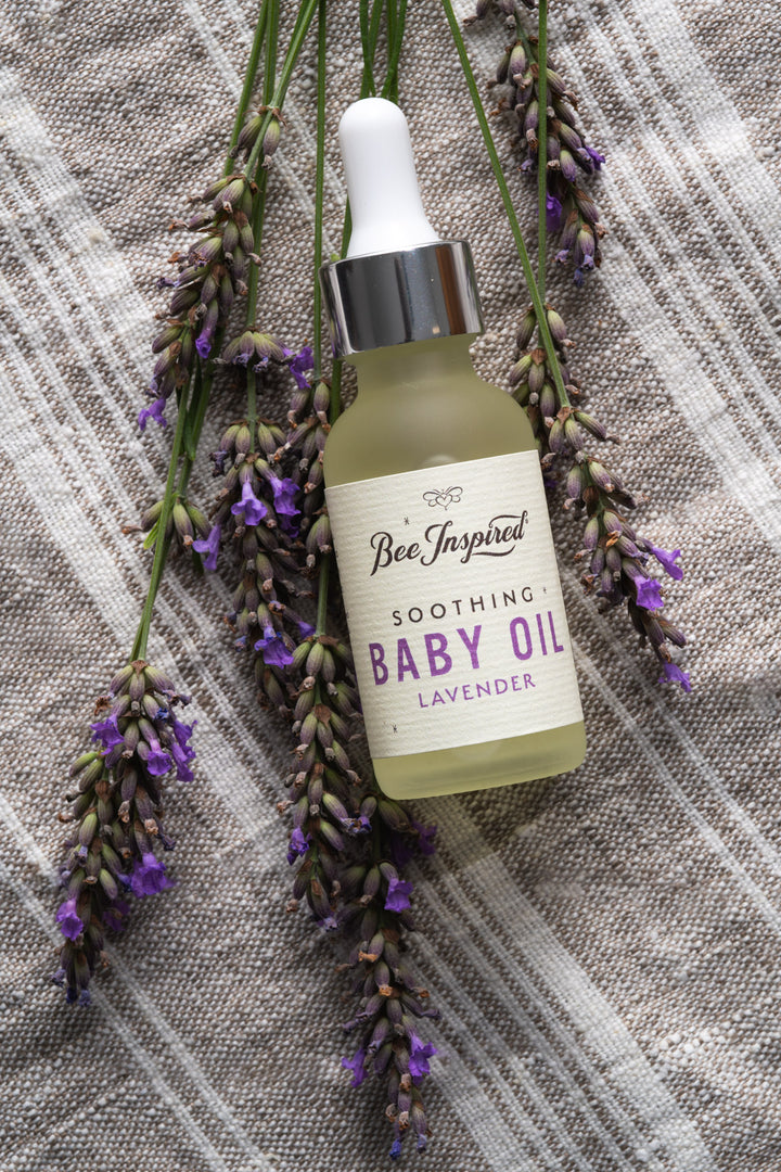 lavender baby oil with lavender 