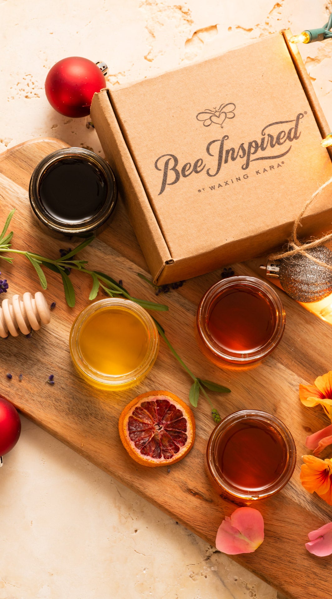 honey gift set from bee inspired honey retail store in owings mills tall pin