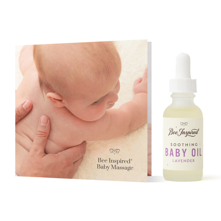 lavender baby oil with baby massage booklet 