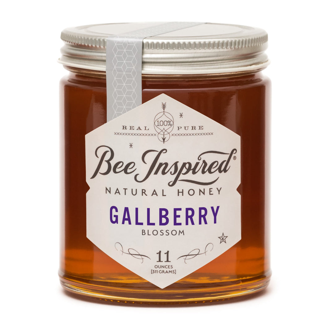 Gallberry honey on white 