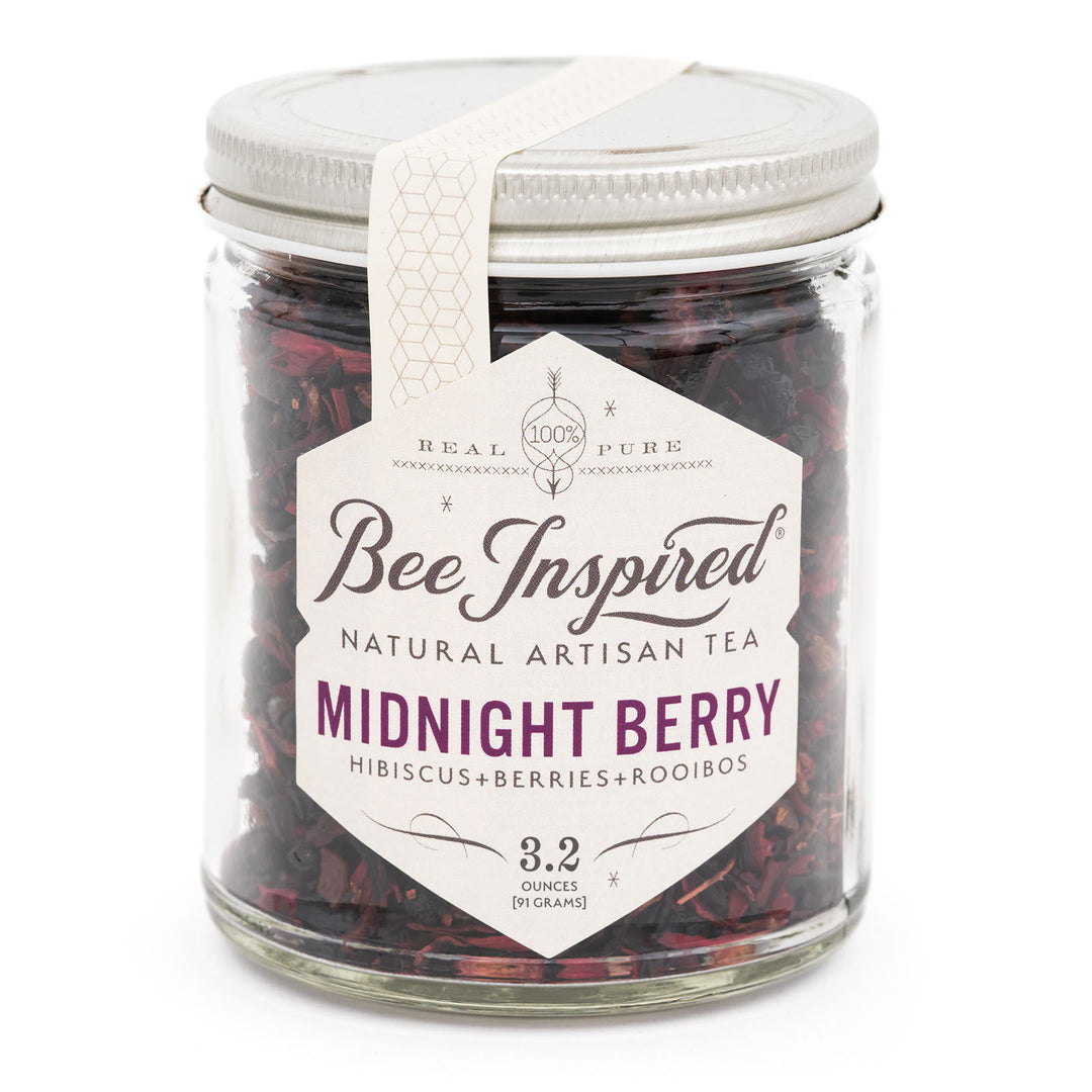 Midnight Berry Tea on white